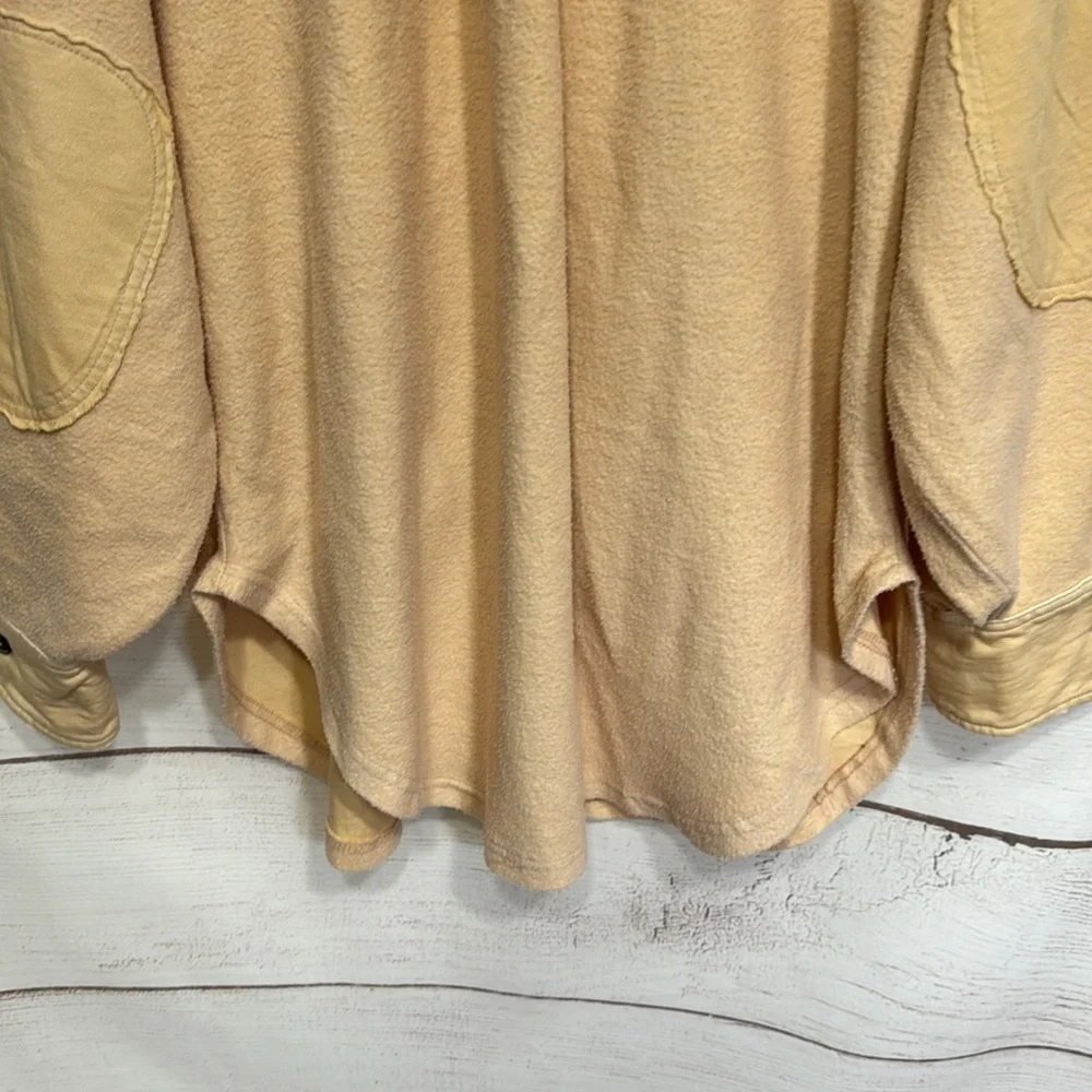 Free People Oversized Pale Pink Shacket - Picture 12 of 12